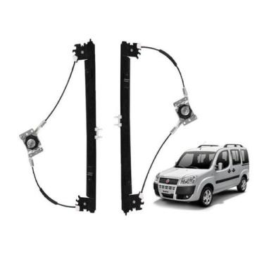 Imagem de Par Maquina Vidro Manual Doblo Attractive Essence Adventure - Zinni Gu