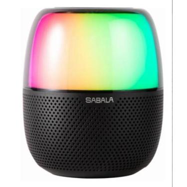 Imagem de Caixa De Som Bluetooth Portatil Com Luz Led Sabala Dr-102