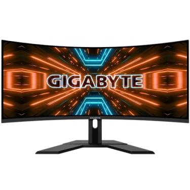 Imagem de Monitor Gamer Gigabyte 34" Curvo 1ms 144 Hz Full HD HDMI DisplayPort G34WQC A
