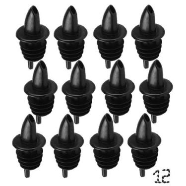 Imagem de Kit 12 Bico Dosador Silicone Licor Azeite Xarope Óleo Drink - NLS