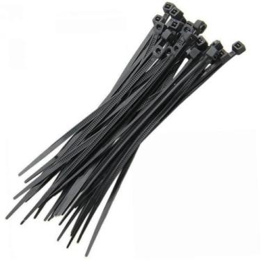 Imagem de 100 Abraçadeira Nylon Proteção UV Preta 300 X 3,6mm - Starfer