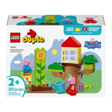 Imagem de LEGO Duplo Jardim e Casa da Árvore da Peppa - 10431 20 Peças