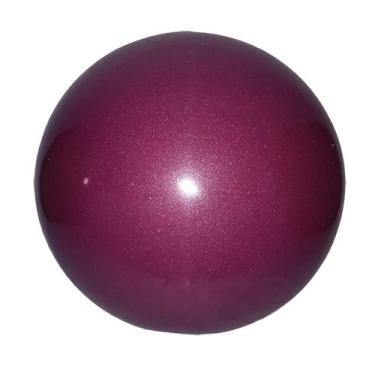 Imagem de Bola Glitter 300g 16cm Ginástica Rítmica Dicat Sports, Vinho