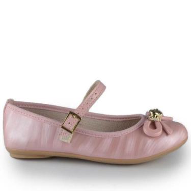 Imagem de Sapatilha Infantil Molekinha Feminina Glitter 2502.394, 34, Rosa