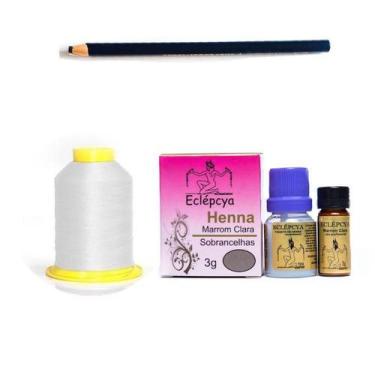 Imagem de Henna Clara Sobrancelhas Eclépcya + Linha E Lápis