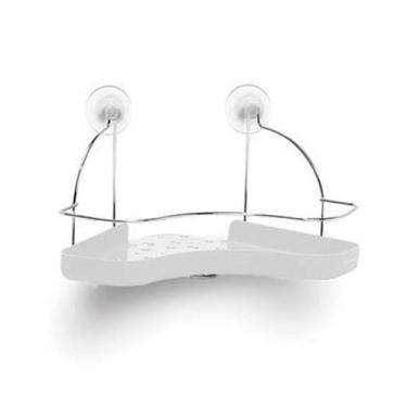 Imagem de Cantoneira Cromo Colors Branco - Niquelart, Branco, Aço