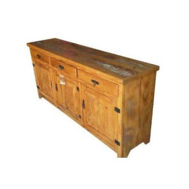 Imagem de Buffet Rústico Leander em Madeira de Demolição - Cód 2230 - Barrocarte