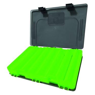 Imagem de Estojo Pesca Duplo Colorido Isca Artificial 14 Divisórias Bait Box Org