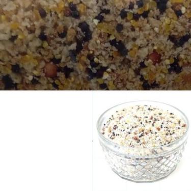 Imagem de Vitamina Branca Mel Canário Calopsita Periquito Colerinha 1kg Suplemen