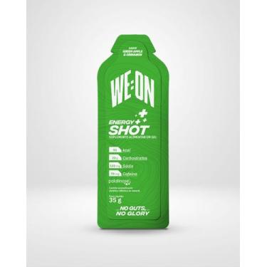 Imagem de Energy Shot Gel Carboidrato We:On Caixa 10 Sachês - Vegano, Apple & Ci