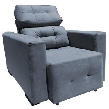 Imagem de  Cadeira Poltrona Reclinável Retrátil Isabelle Consultório Estética Fa