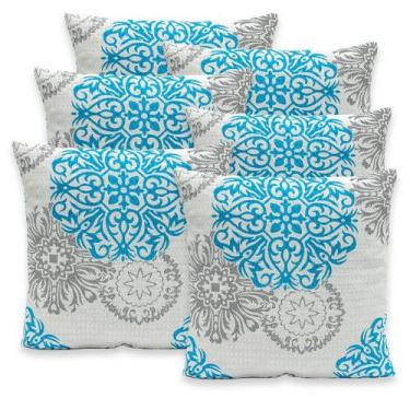 Imagem de Kit 6 Capas de Almofadas Favinho 40x40 C/ Zíper PIQUET Estampadas - Be