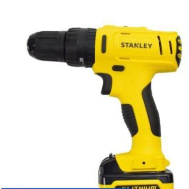 Imagem de Furadeira Parafusadeira 3/8" 12V Com Maleta Stanley - SCH1252K