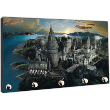 Imagem de Porta Chaves Cinema Harry Potter Castelo Hogwarts Filmes Colecionadore