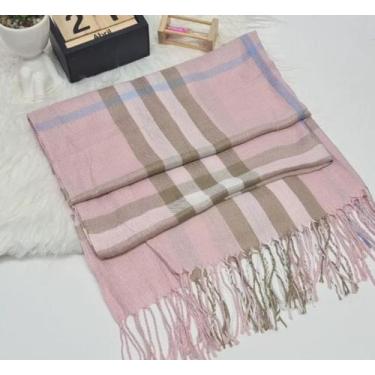 Imagem de Cachecol Lenço Pashminas Echarpe Femino/Unissex/ Masculino Para Frio I