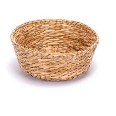 Imagem de Cuia Bacia Redonda Taboa Dura Bandeja Rf 973 10x28cm Palha - FLORA FUL