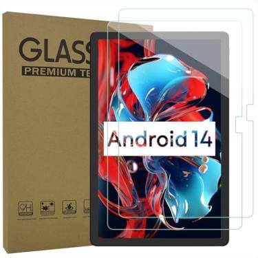 Imagem de AKNICI Pacote com 2 protetores de tela de vidro temperado para tablet CHUWI HiPad 11 de 11 polegadas, transparência ultratransparente, antirarranhões, dureza 9H