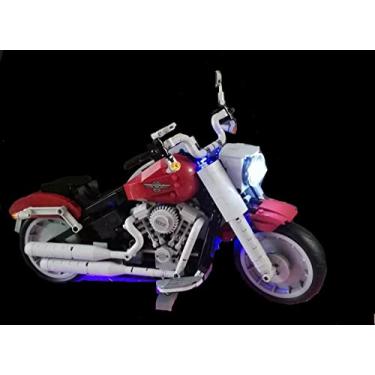Imagem de Shining Blocks LED Lighting kit for Lego 10269 Creator Expert Harley-Davidson Fat Boy