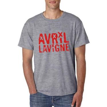 Imagem de Camiseta Masculina Avril Lavigne Clássica - Novidade!! - SEMPRENALUTA,