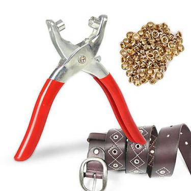 Imagem de Alicate Aplicador de Ilhós com Ilhoses fórceps de perfuração - OEM
