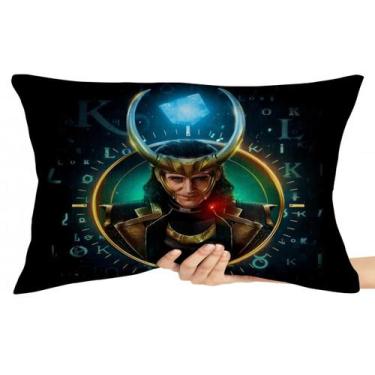 Imagem de Capa Travesseiro fronha com ziper 50x70  Loki chifres - Empório Dutra