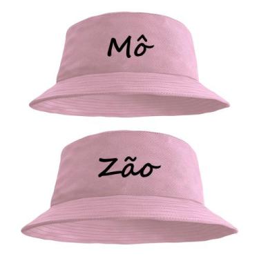 Imagem de Kit Casal Chapéu Bucket Hat Estampado Mozao - MP Moda Masculina, Único