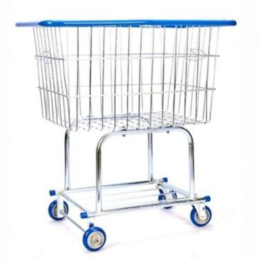 Imagem de Carrinho De Compras Para Condomínio - 140 Litros - JSN, Cinza