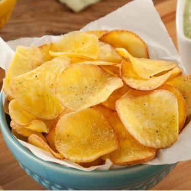 Imagem de Chips De Mandioca Sabor Queijo Nacho Pcts de um kg - NATURALVERDE DF 