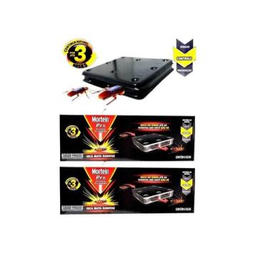 Imagem de Kit 2 Cx Armadilhas De Baratas Mortein Pró Com 6 Iscas Caixa