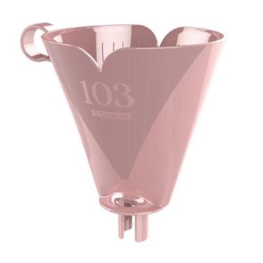 Imagem de Suporte p/ filtro de cafe plast tam 103 - rosa - SANREMO