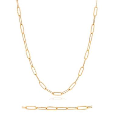 Imagem de Cordão Banhado A Ouro 18k Masculino Rommanel Coleção Homens 532535