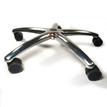 Imagem de Estrela em Aluminio Resistente Grande Rodizios de Silicone Premium Man
