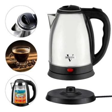 Imagem de Chaleira Elétrica 1,8 Litros Com Jarra Inox Voltyx Inmetro, 220V