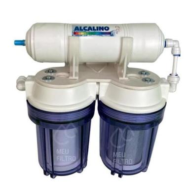 Imagem de Filtro de Água Alcalina  3 estágios pH 8.5 A 9.5 - Meu filtro
