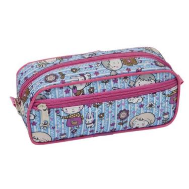 Imagem de Estojo Necessaire LS EE1192 com bolso frontal - LS Bolsas
