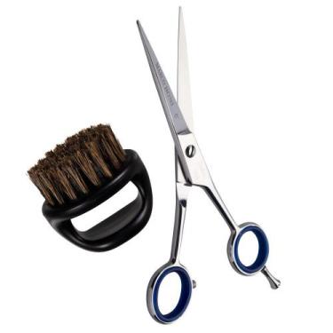 Imagem de Kit barbershop profissional penteado disfarce marco boni