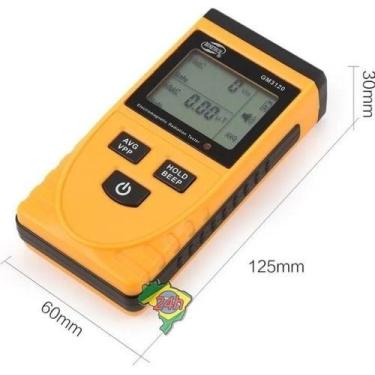 Imagem de Dosímetro De Radiação De Campo Eletromagnético Digital 20%of - Digital