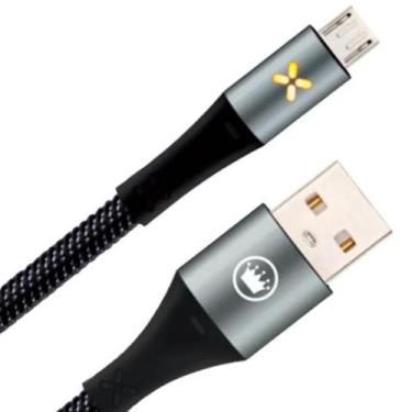 Imagem de Cabo de Dados V8 1M QC Kimaster 5A CB735 Micro USB