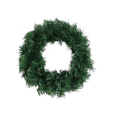 Imagem de Tuut Enfeite de Natal Guirlanda de Festão Aramado 25cm com 60 Galhos – Estrutura Flexível e Fácil de Moldar