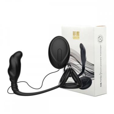 Imagem de Varinha Magica Massageadora Preto Flexivel Recarregável - Aphrodisia