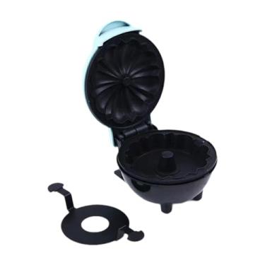 Imagem de Ioensy Mini Donuts Maker Donut Maker Fácil de limpar Portátil 350 W Máquina de café da manhã Panqueca Maker para Sobremesa Loja Padaria Casa, Verde