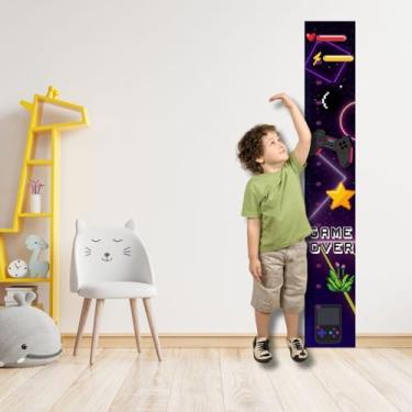 Imagem de Adesivo de Parede Jogo Video Game Regua Crescimento Infantil 150x25cm