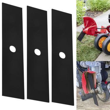 Imagem de 3 peças (orifício central de 23 cm x 5/20.3 cm) 781-0748-0637 compatível com Craftsman Troy-Bilt MTD 781-0748 TB554, TEB515 Edgers substitui 981-0748, 40-009, 718577 67, 49 0-105-M017