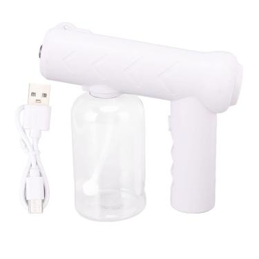 Imagem de Pulverizador de de Limpeza Nano de 380ml, Atomizador Portátil Recarregável, Nebulizador Sem Fio de Névoa Fria Com Bateria de íon de Lítio para Limpeza e Hidratação