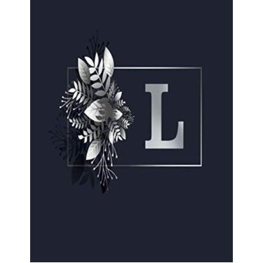 Imagem de L: 2019-2020 Teacher Monogram Letter L Lesson Planner Organizer with 12 Month Academic Agenda...Weekly & Monthly Calendar 8.5" 11" 150 pages