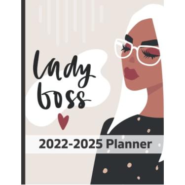 Imagem de Lady Boss 2022-2025 Planner: A Four Year Monthly Calendar, Planner, Organizer, & Diary | January 2022 - December 2025 | 48 Months