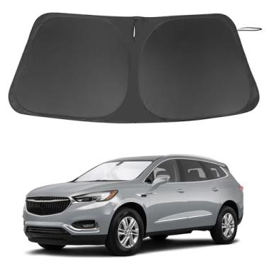 Imagem de Para-brisa Protetor solar personalizado adequado para Buick Enclave 2018-2024 Acessórios Dobrável Protetor Solar Protetor Solar Protege Carro de Raios Solares e Danos de Calor Mantenha o Refrigerador