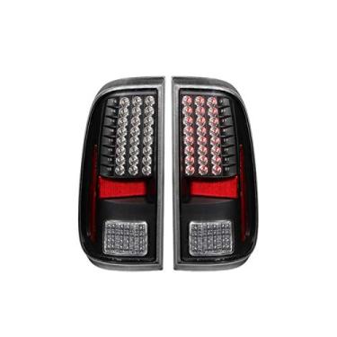 Imagem de Anzo USA Conjunto de luz traseira 311127 Ford Super Duty LED preta - (vendido em pares)