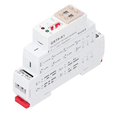 Imagem de Relé, relé de Tempo Ac Dc 12v 240v, 4 Modos de Atraso, Componentes Eletrônicos Digitais Grt8 K1, para Aplicações Eletrônicas, relé