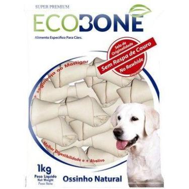 Imagem de Ossinho Para Cachorro Natural 100% Vegetal Nó 5/6 - Ecobone, 1kg